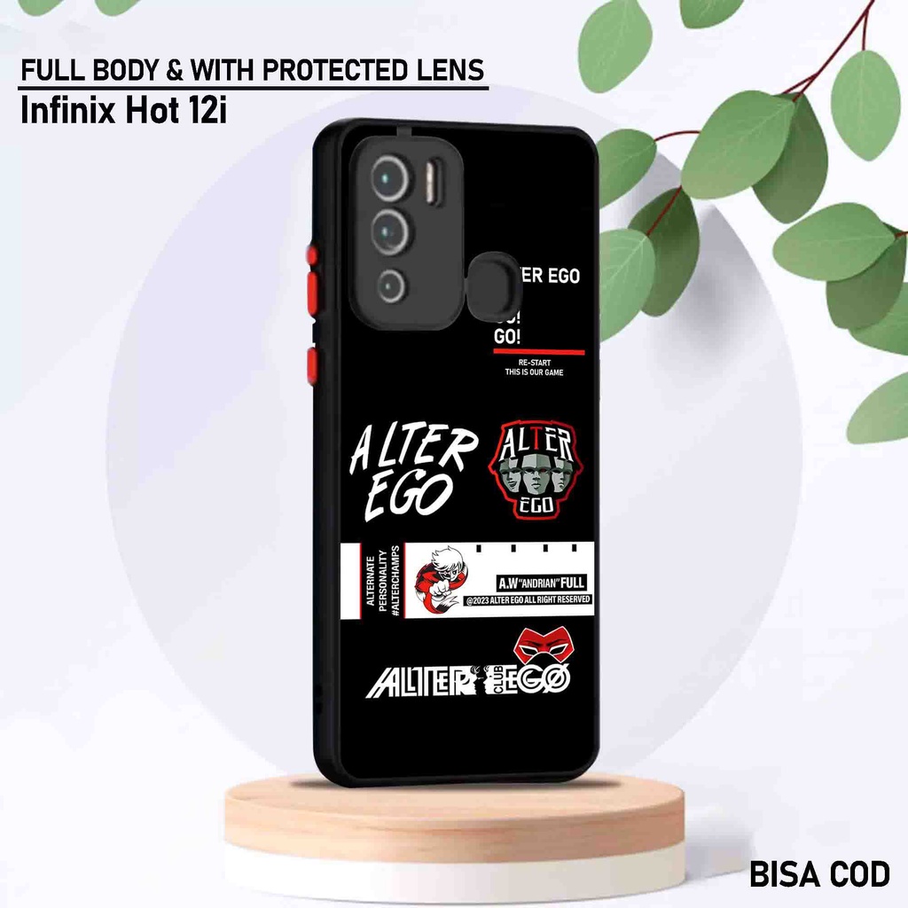 Sukses Case Infinix Hot 12i - Motif Case [ Game ] - Hardcase Infinix Hot 12i - Softcase Infinix Hot 