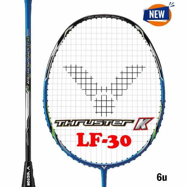 RAKET VICTOR THRUSTER K LF 30 TK LF 30 Original RAKET BULUTANGKIS