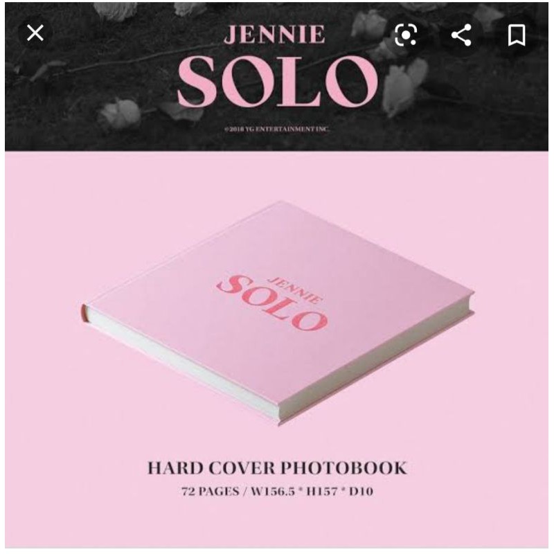 ALBUM SEALED JENNIE SOLO
