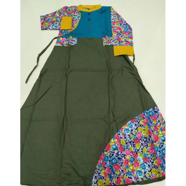 Gamis muslimah toyobo replika esme terbaru murah meriah