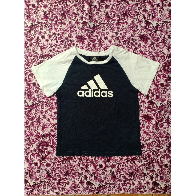 Baju Kaos Adidas Anak Laki laki 6-7 Tahun Murah Katun Original Branded