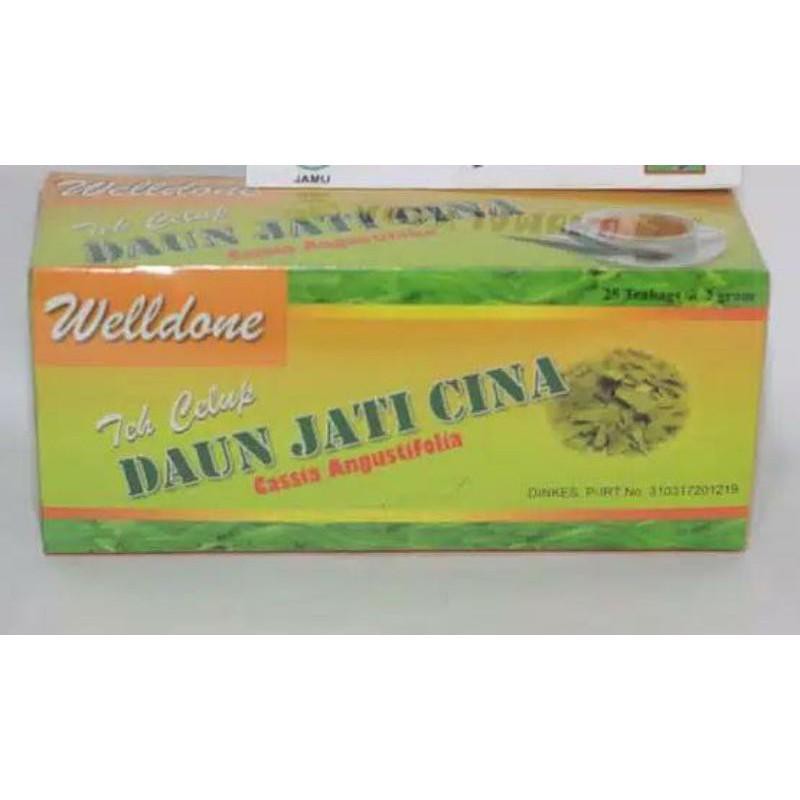

teh celup daun jati cina pelangsing