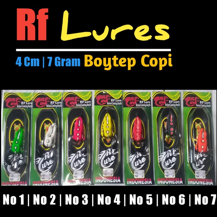 Soft Frog RF Lure BOYTEP Copy Umpan Casting Gabus