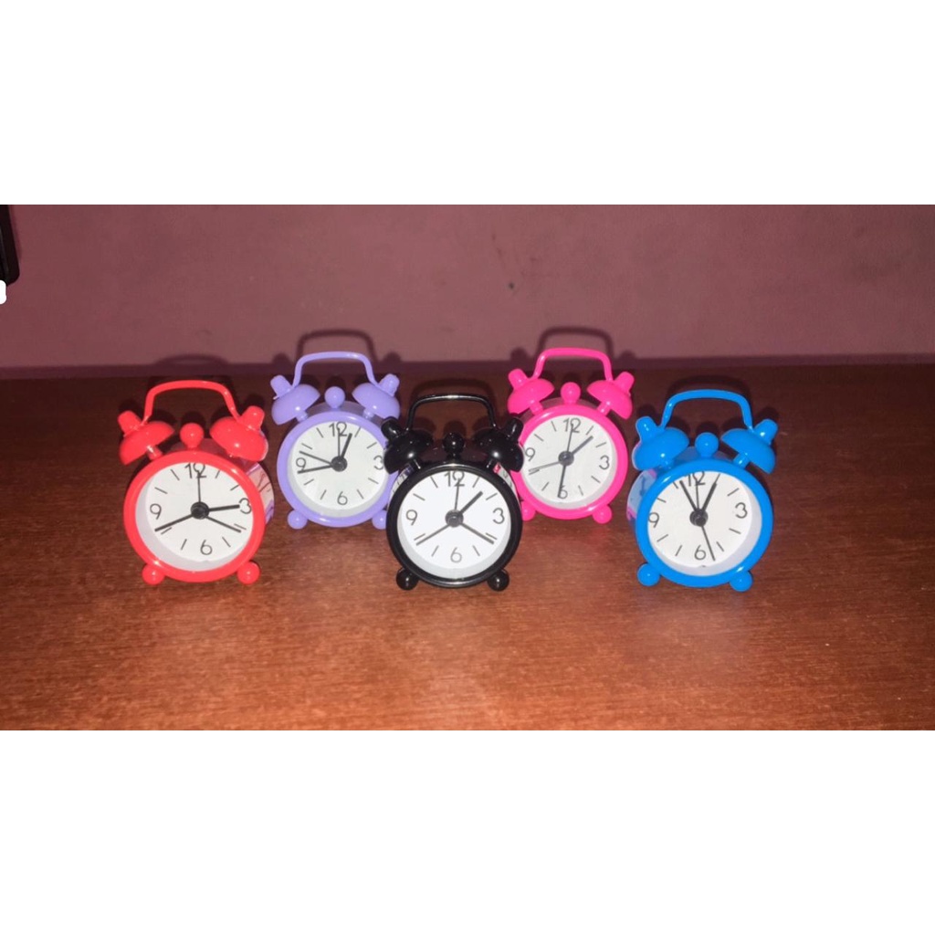 Trend-Mini Cute Alarm Clock / Jam Alarm Mini Lucu / Jam Weker