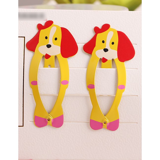 LRC Jepit Rambut Fashion Dog Child Hair Clip F57018