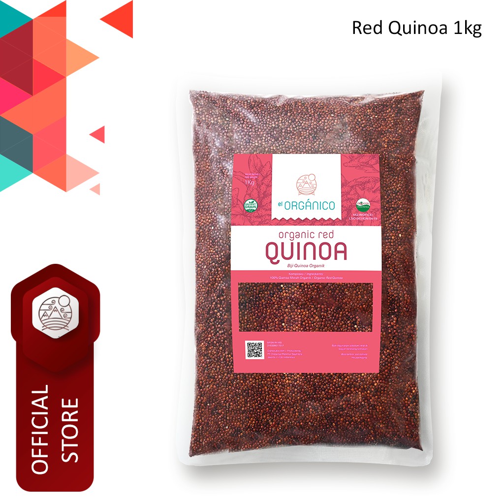 

Red Quinoa Organic El Organico 1kg