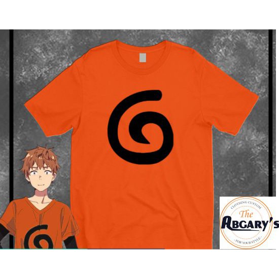 Baju Laki Laki Remaja Kazuya Kinoshita Rent a Girlfriend Kanojo Okarishimasu Cosplay Anime Kaos Laki