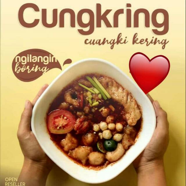 

Cungkring (cuanki kering)