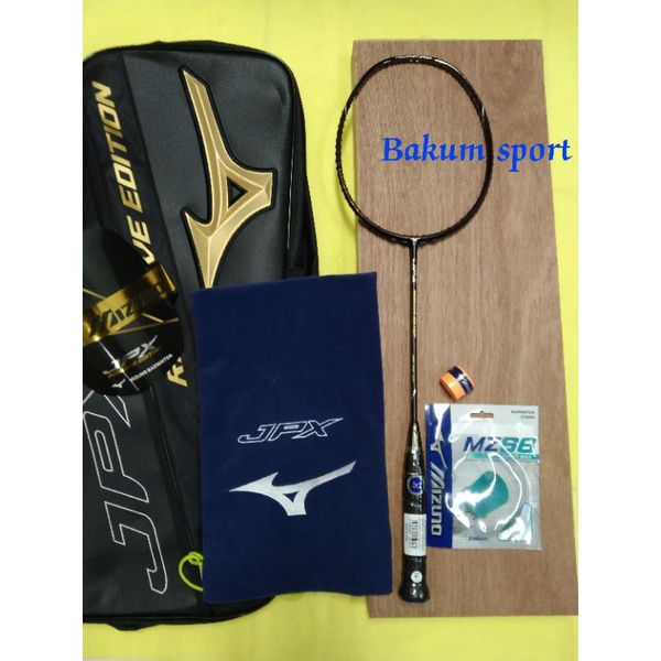 Raket mizuno jpx reserve edition tarikan 32 pecking kayu kualitas 100% Original free bonus toko bisa