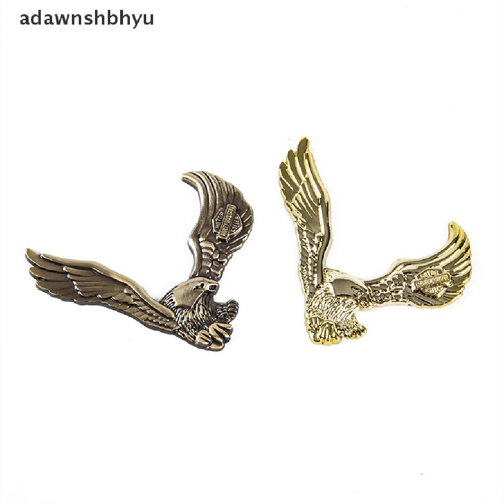 Adawnshbhyu 3D Metal Stiker Mobil Eagle Emblem Badge Auto Body Decals Motor Mobil Dekorasi