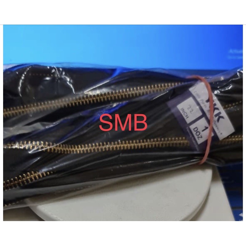 Ritsleting / resleting / zipper YKK RGOR-58 22 in (55cm) u/ jaket kulit bolak balik 1DZ = 12PCS