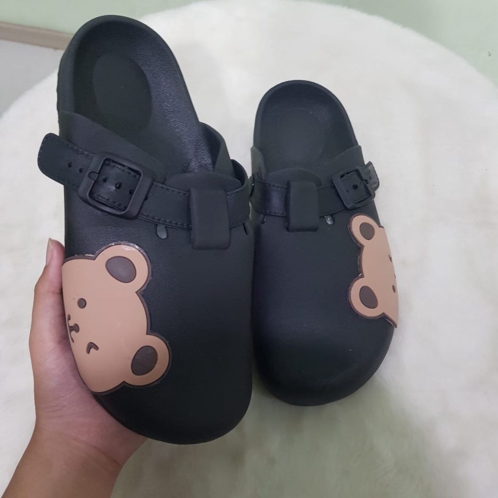 Sandal Selop Wanita Import Premium Sandal Bear Kekinian Termurah 38390 BISA COD