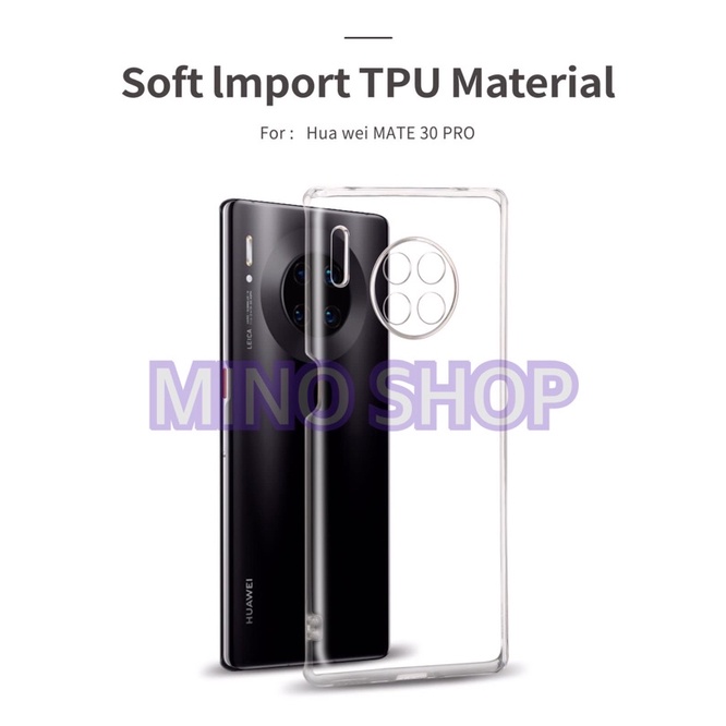 SOFTCASE TRANSPARAN HUAWEI MATTE 30 PRO - PREMIUM CLEAR SOFT CASE