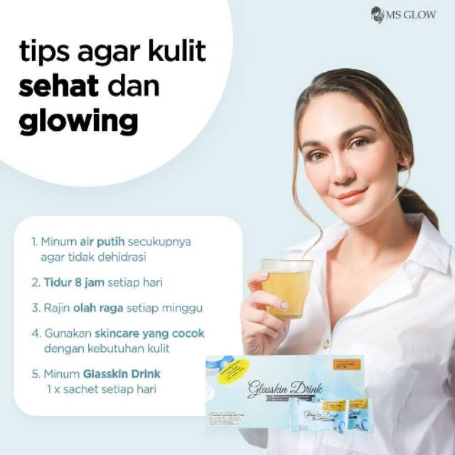 

GLASSKIN MS GLOW 100% ORIGINAL