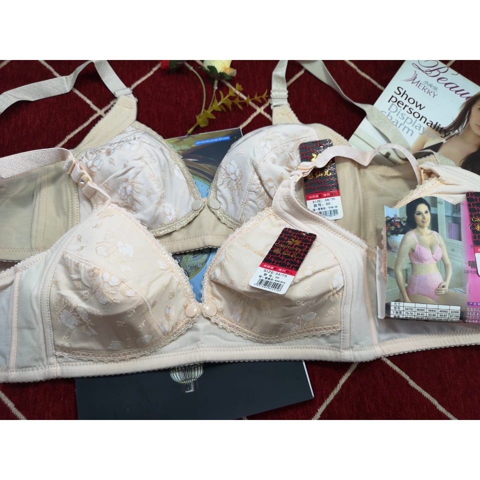 Bra / Bh wanita 05 menyusui, tanpa bisa tidak ada kawat (PROMO BELI 4 FREE MASKER)