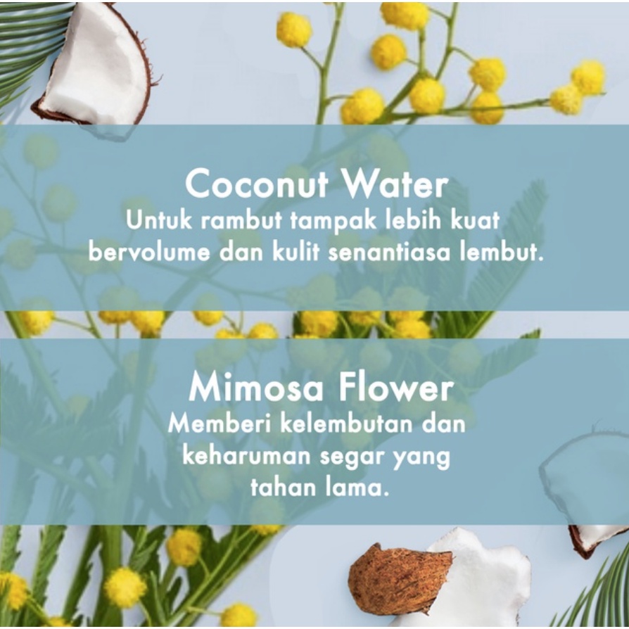 Love Beauty and Planet Biru Body Lotion 400 ml 400ml Petal Soft Luciously Hydrating - Coconut Water Mimosa Flower ORIGINAL COD