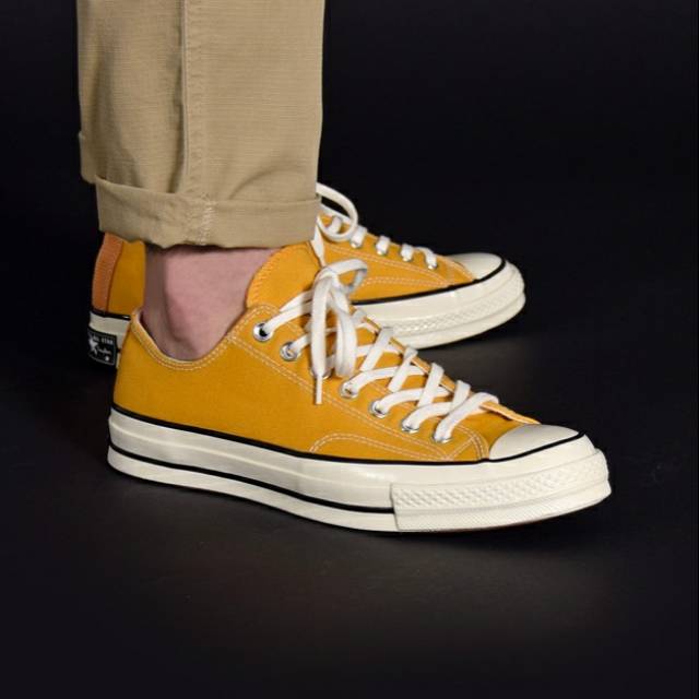 CONVERSE CHUCK TAYLOR 70S LOW SUNFLOWER 