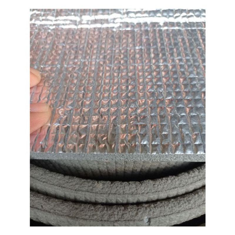 

Alumunium foil 2 sisi doubble foil ketebalan 5mm 100x100