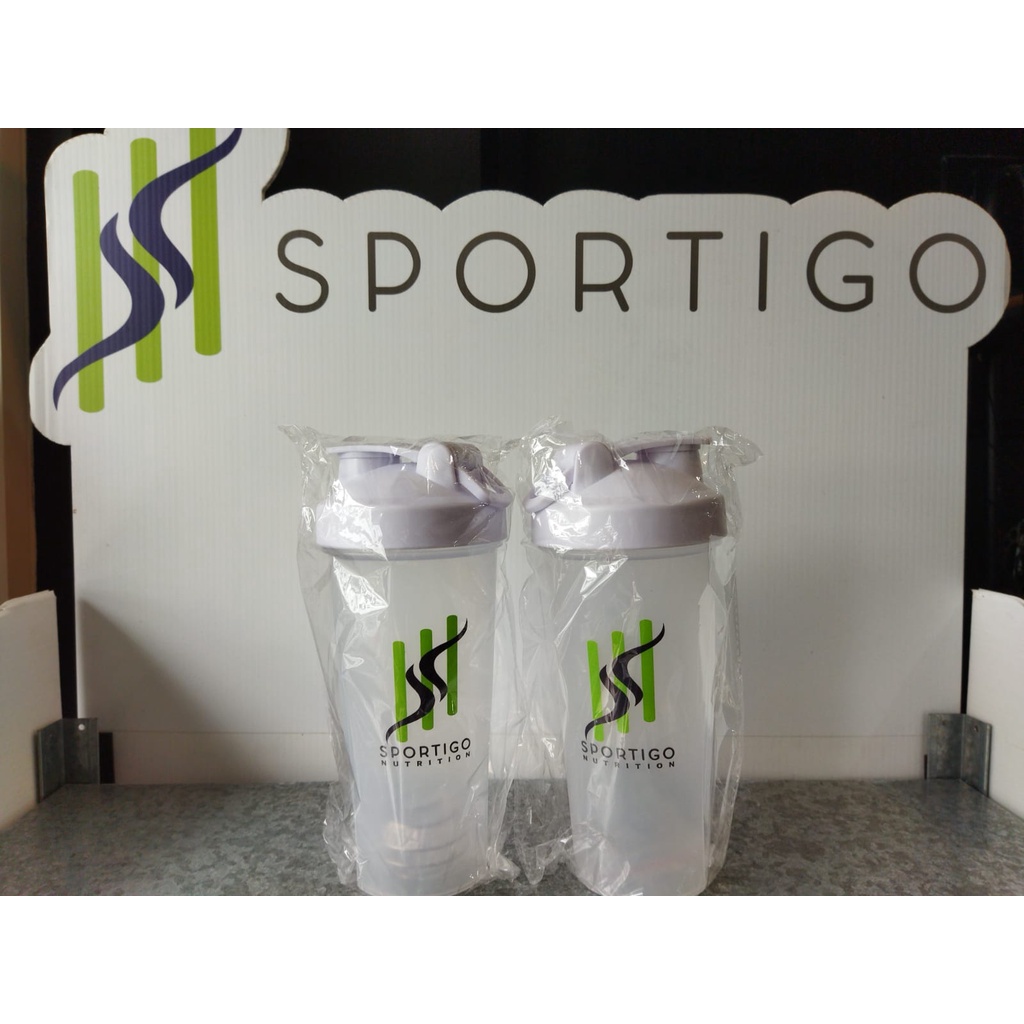 Sportigo Shaker Plastik 600 ml | Botol Minum Sportigo 600 ml
