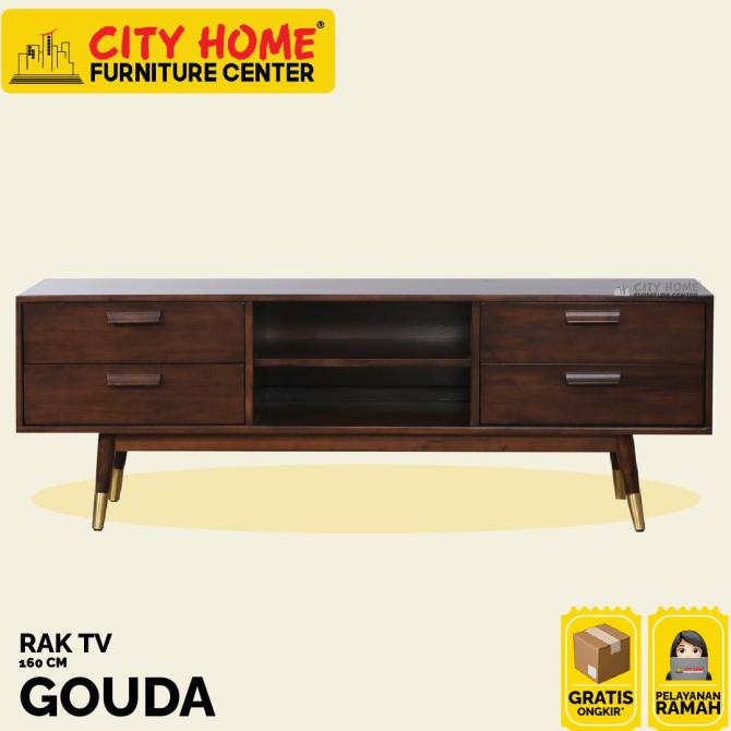 Rak Tv 160 Cm Gouda City Home Furniture Cikarang Karlinamandila