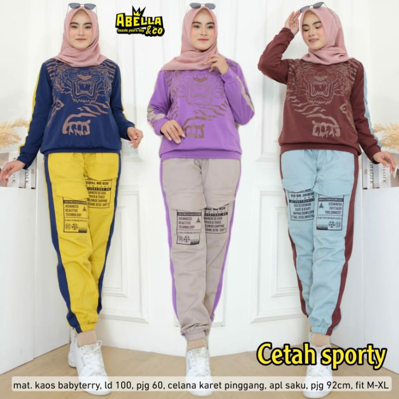 Cetah Sporty by abella & co