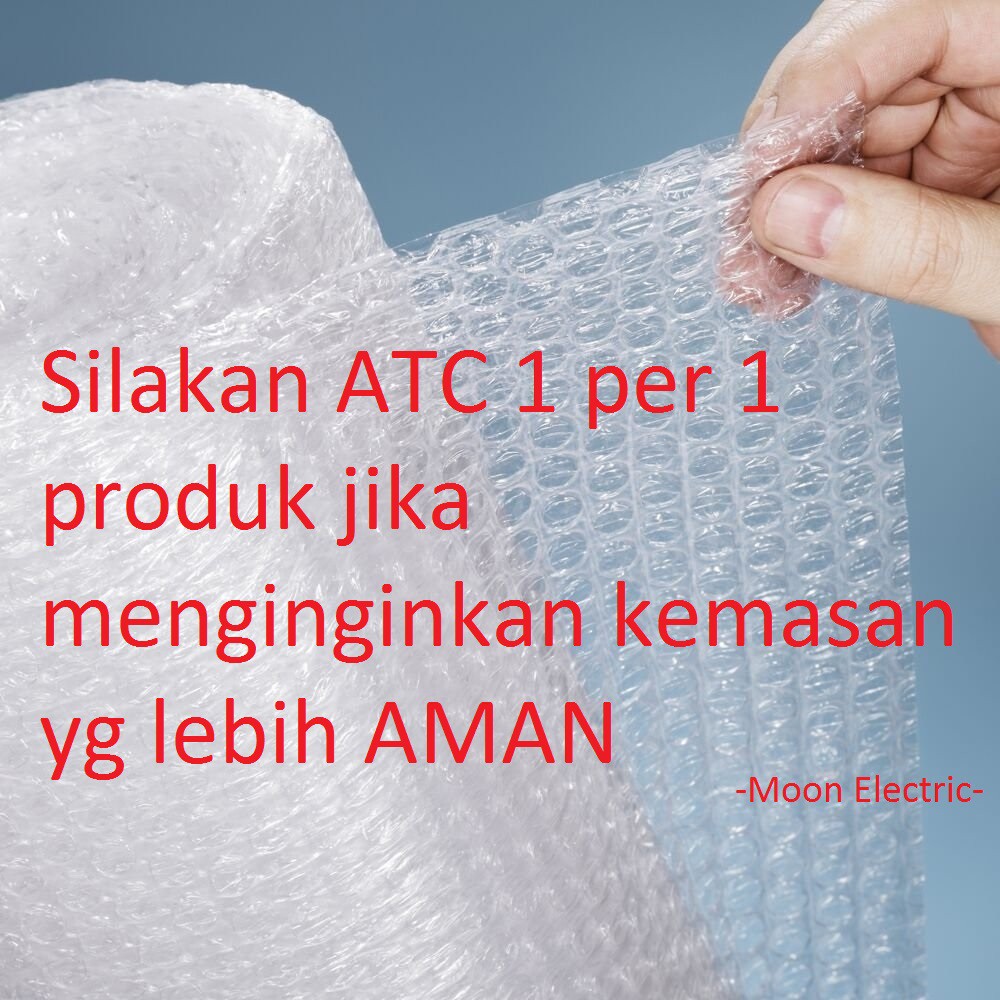 

Bubble Wrap sebagai Tambahan Packing (Optional)