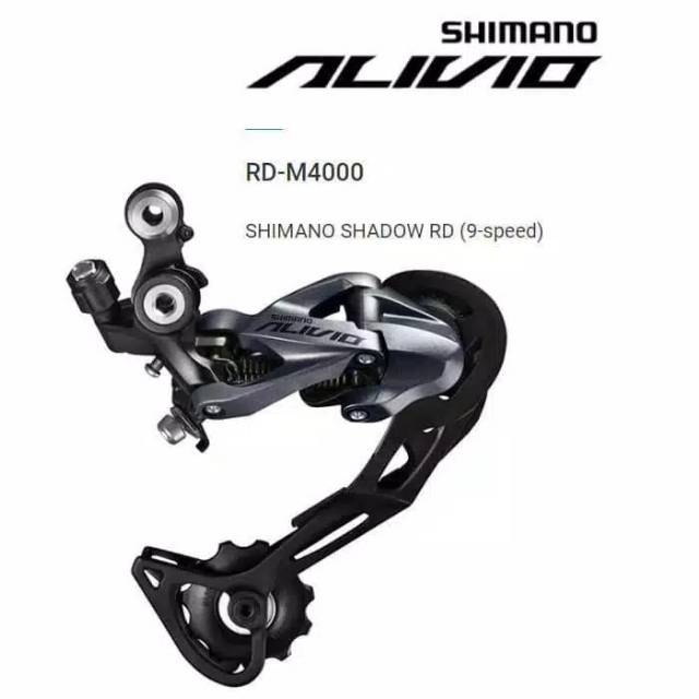 Shimano alivio Shadow Rear Derailleur for Shimano RD-M4000