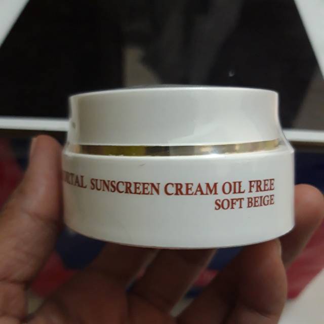 Immortal sunscreen cream oil free soft beige