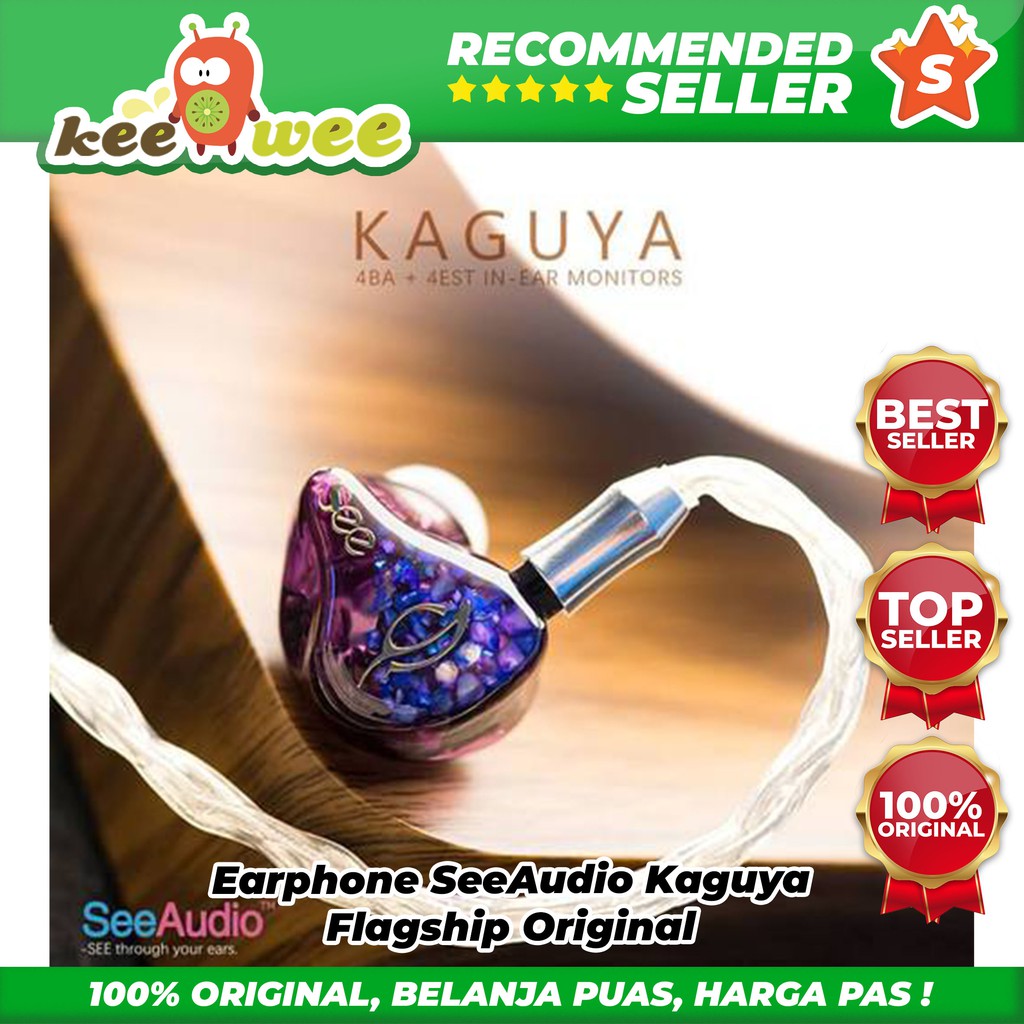 Earphone In-Ear Monitor SeeAudio Kaguya Original Flagship