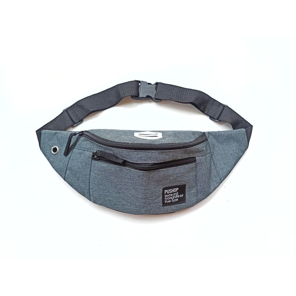 Waistbag Messenger Pria Pushop Oval PUSHOP AUTHENTIC