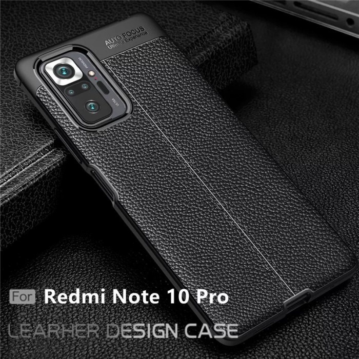 Auto Focus Xiaomi Redmi Note 10 Pro / 11 / 11s 4G / Note 11 Pro 4G 5G Leather Soft Case Auto Fokus Motif Kulit Jeruk