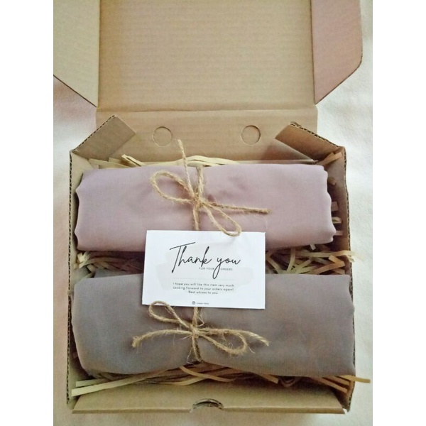PACKING BOX HAMPERS UNTUK HIJAB