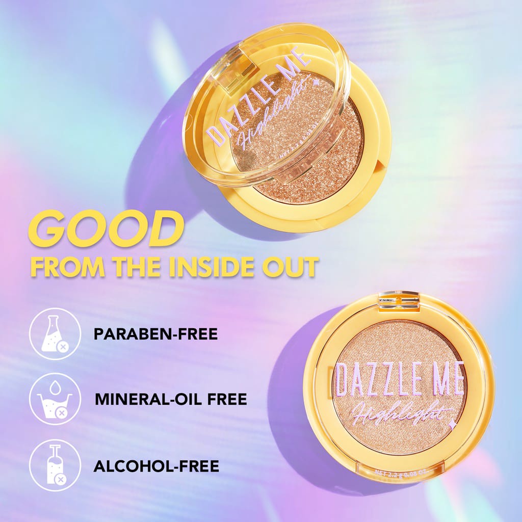 DAZZLE ME Galaxy Shines Highlighter Glow 2 Warna Original Dazzle Me