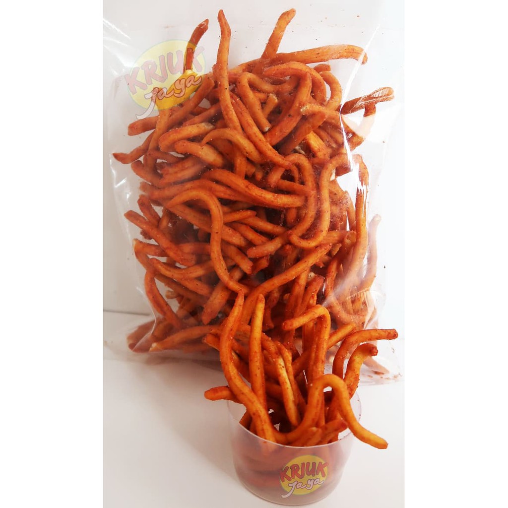 

Cemilan Stik Mie Pedas Spesial ~ kp1169