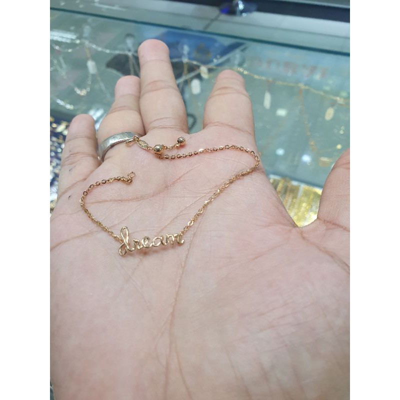 gelang serut emas 700 dream