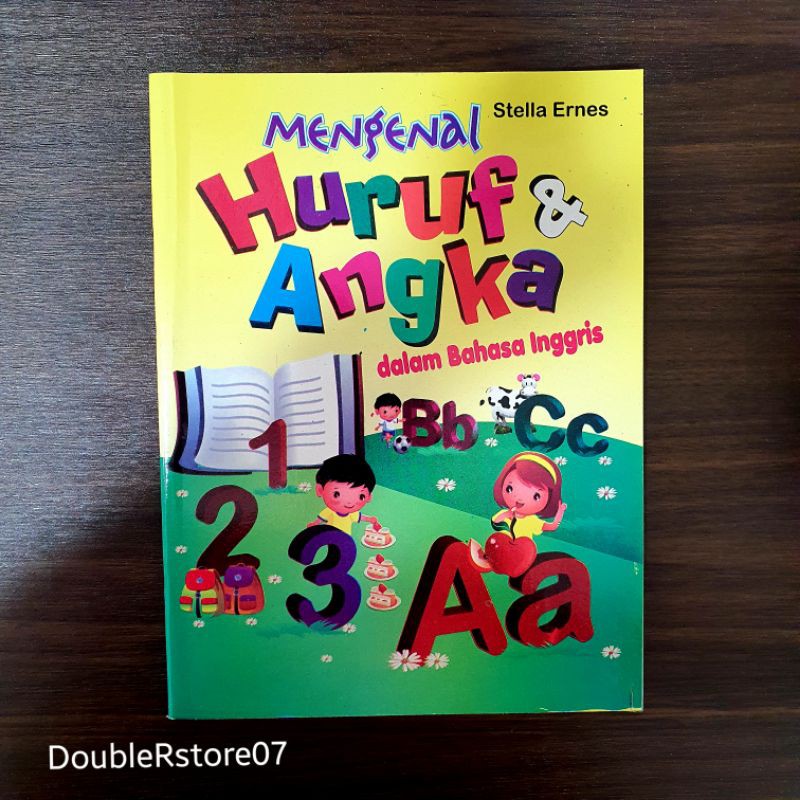 BUKU TK/PAUD MENGENAL HURUF DAN ANGKA