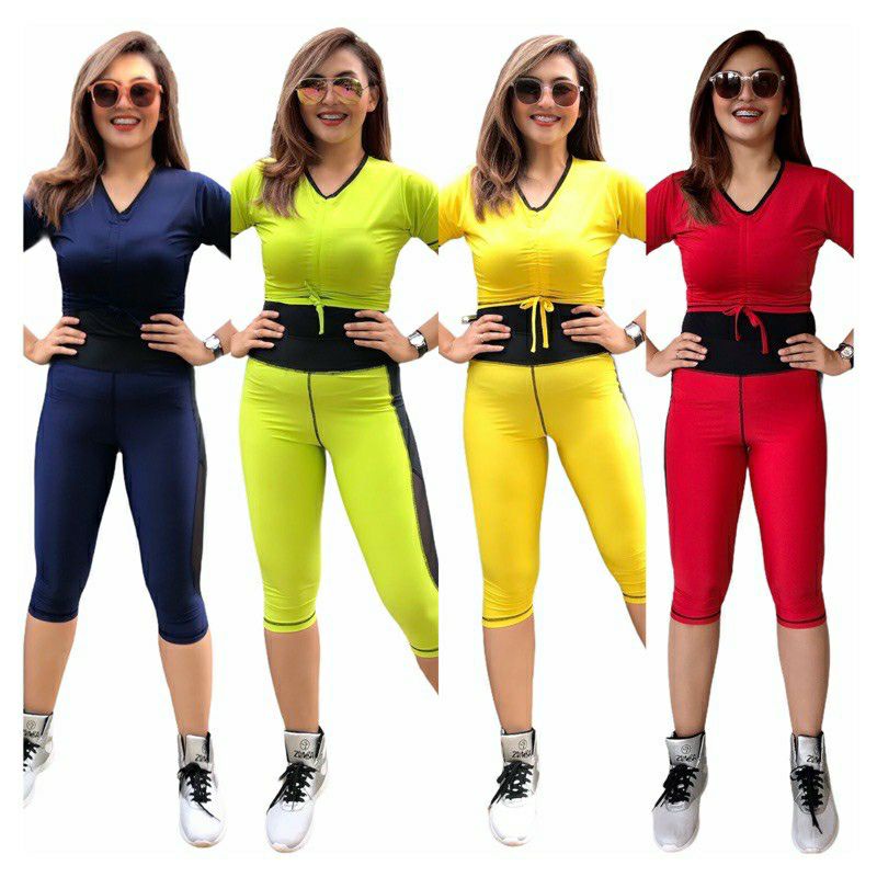 baju senam wanita kekinian