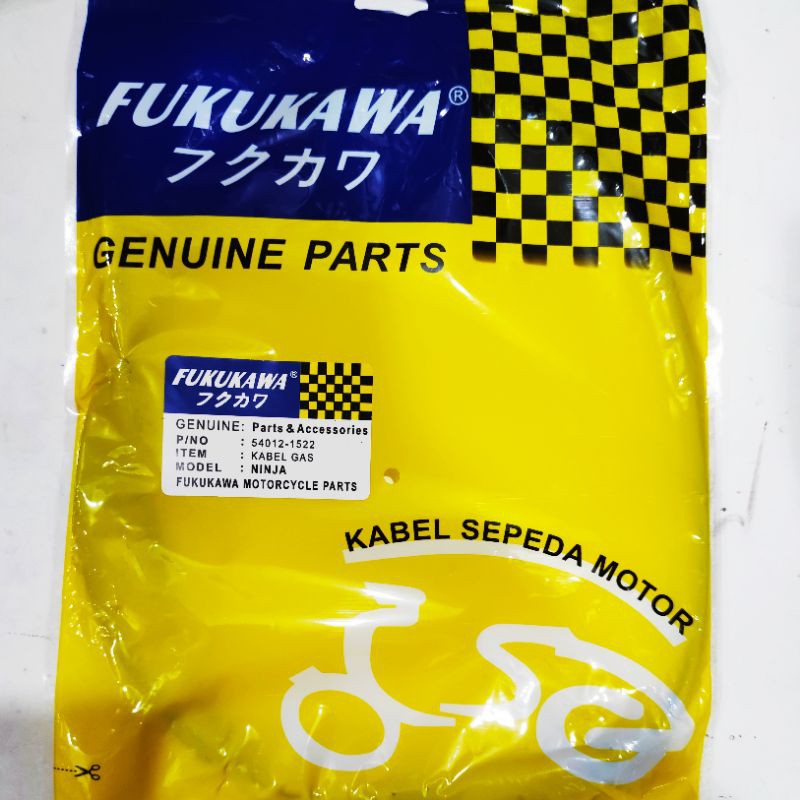 Kabel Gas Fukukawa Ninja 150R / KLX 150