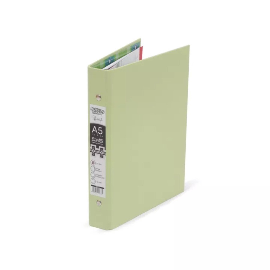 

BUKU BINDER NOTE A5 2D BANTEX 1334-72 PASTEL GREEN MURAH