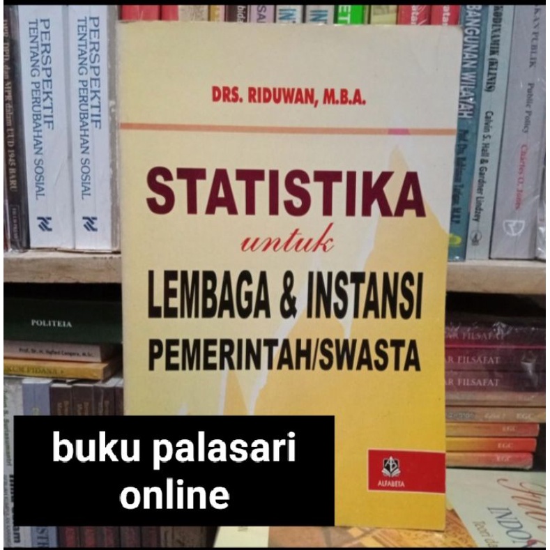 Statistika untuk Lembaga & Instansi Pemerintah Swasta