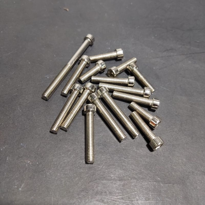 Baut baud L Blok blok kiri kanan magnet kopling RX king Rxk