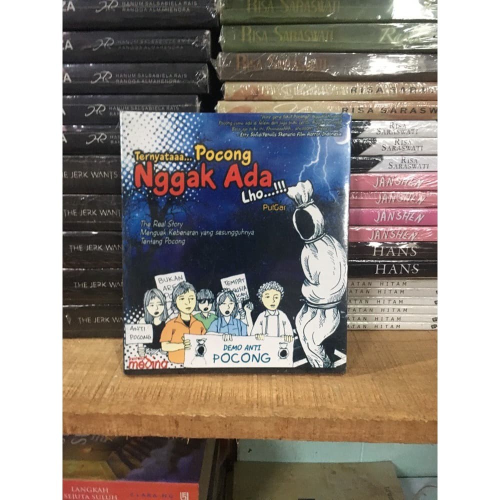 Jual Buku Novel Ternyata Pocong Ga Ada Lho Original | Shopee Indonesia