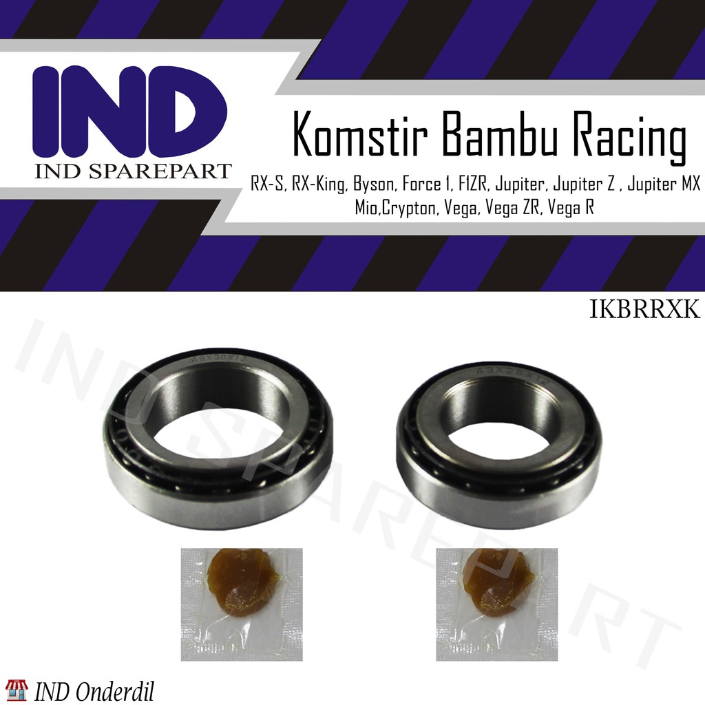 Komstir/Comstir Bearing Bambu Racing RX King/RXS/Byson/Force 1/F1ZR/Jupiter/Z/MX/Vega/R/ZR/Mio/Soul