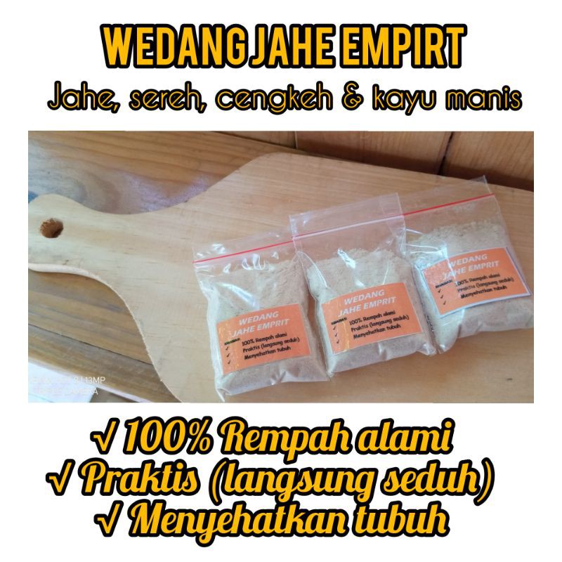 

wedang jahe emprit