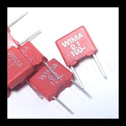 CAPACITOR WIMA 104 100V TERLARIS