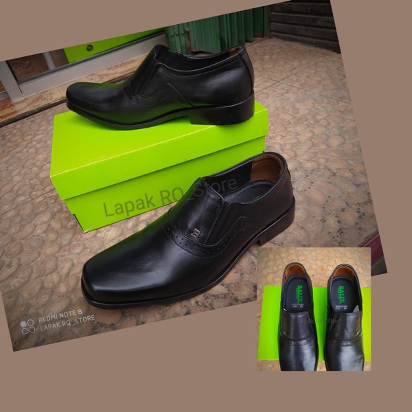 SEPATU PANTOFEL KERJA KANTOR  KULIT ASLI FORMAL BAALY ITALY ORI