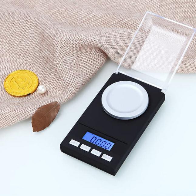 Timbangan Digital Mini Pocket Scale 0,001 Permata Diamond Emas Obat
