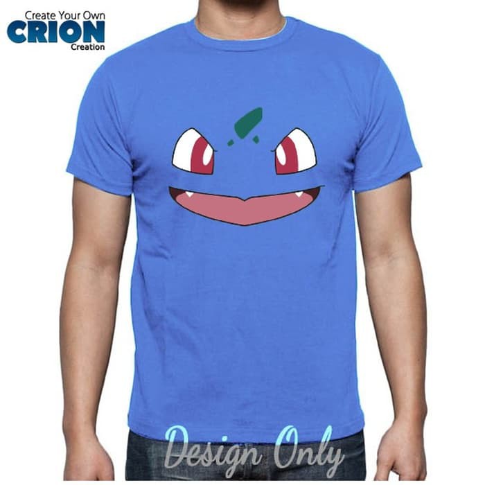 Kaos Pokemon - Bulbasaur Face Pokemon - By Crion