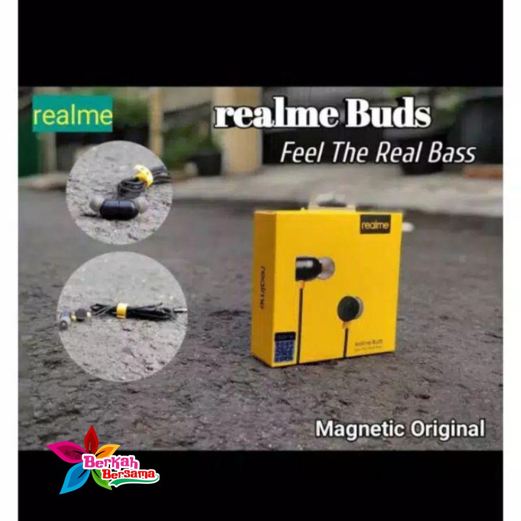 BM062 Handsfree Earphone Headset Realme Suara Bagus BB2047