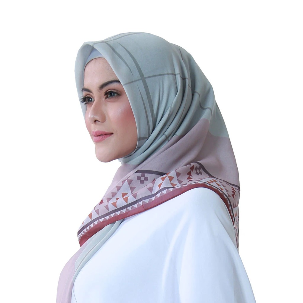 KERUDUNG SEGI EMPAT ELZATTA SCARF KAILA NADIRA HIJAB SEGI EMPAT MOTIF TERBARU